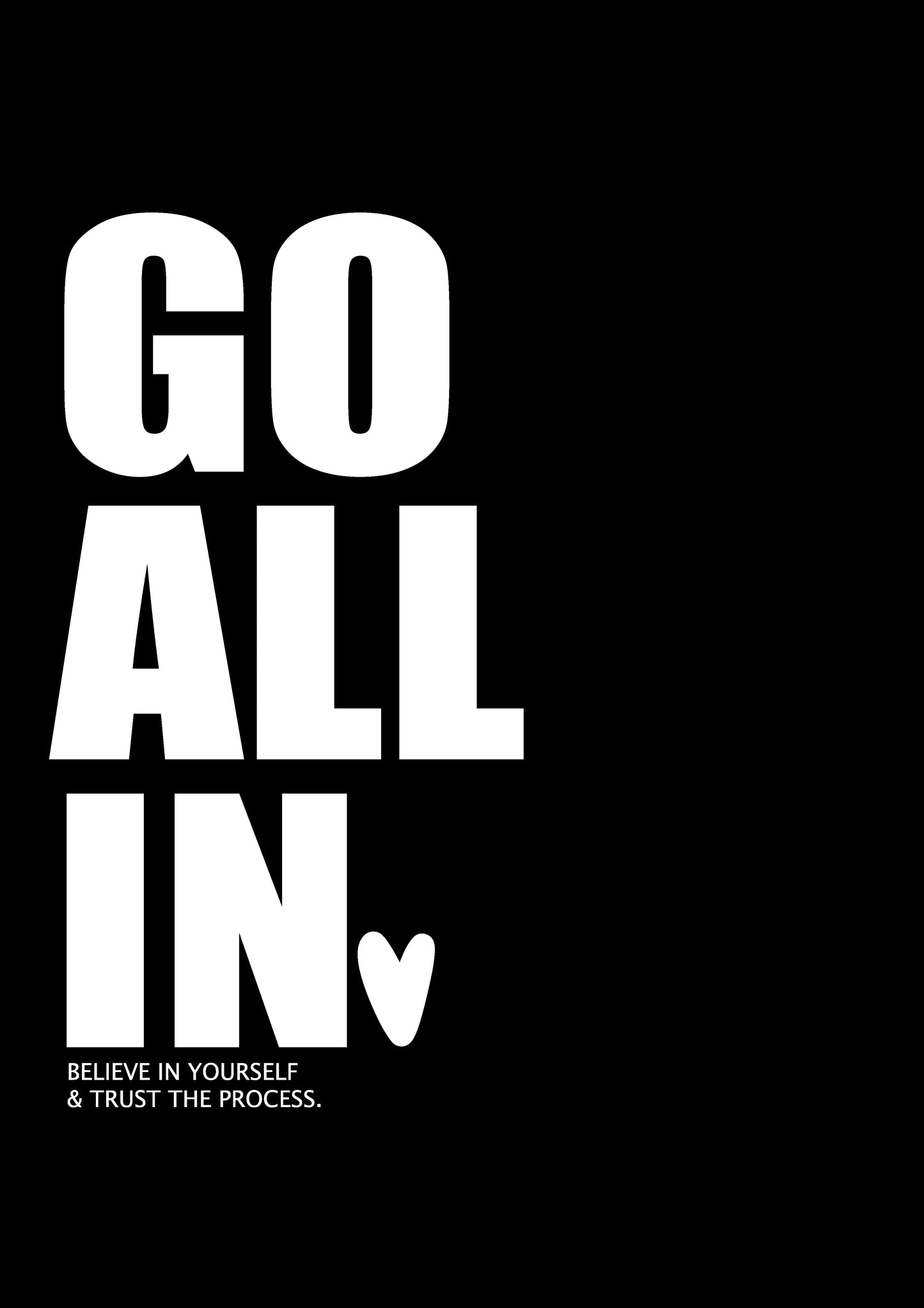 StandUpBoard "Go all in"
