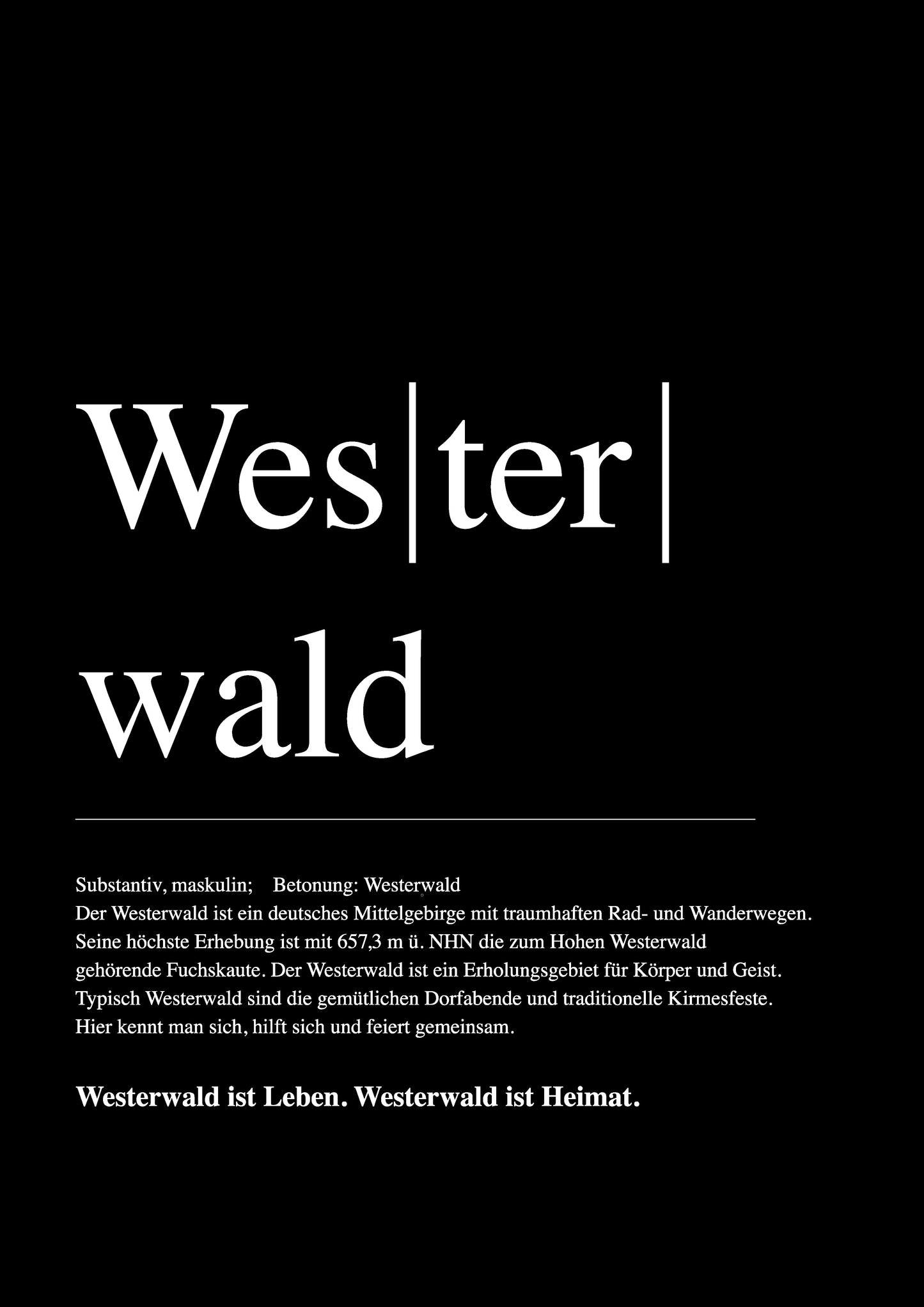 StandUpBoard "Westerwald"