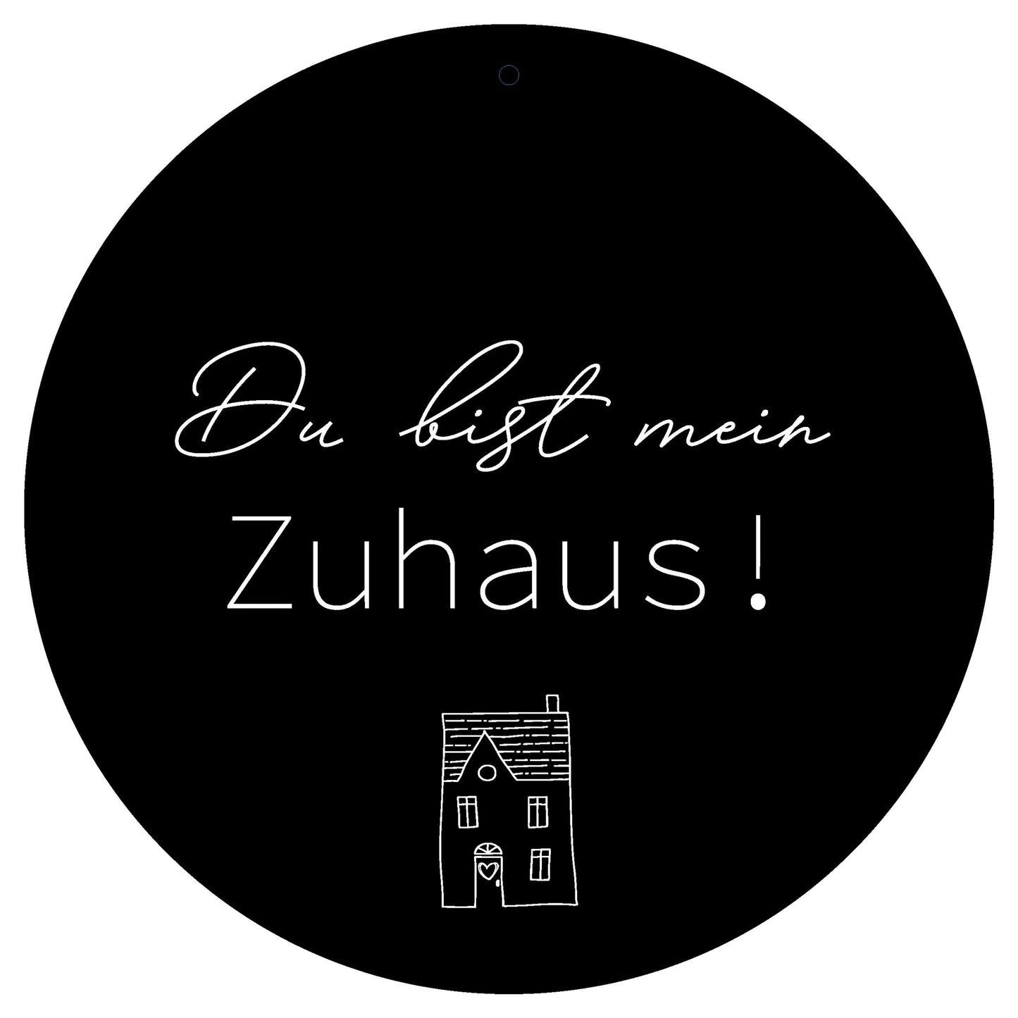 Dekoboard "Du bist mein Zuhaus" - dekoboards