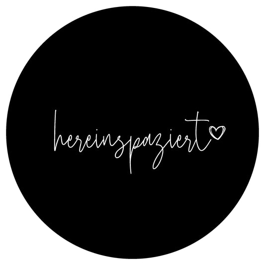 Dekoboard "hereinspaziert" - dekoboards