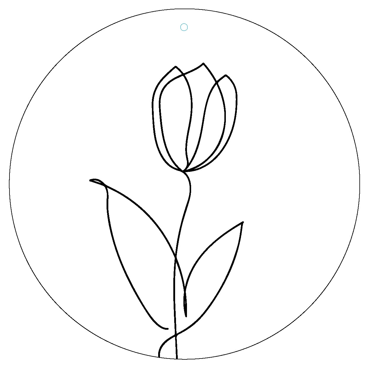 Dekoboard "Tulpenliebe" - dekoboards