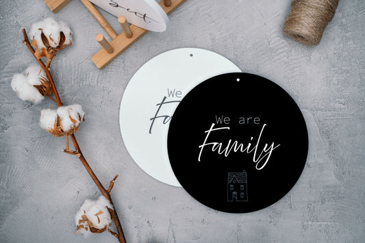 Dekoboard "We are family" - dekoboards
