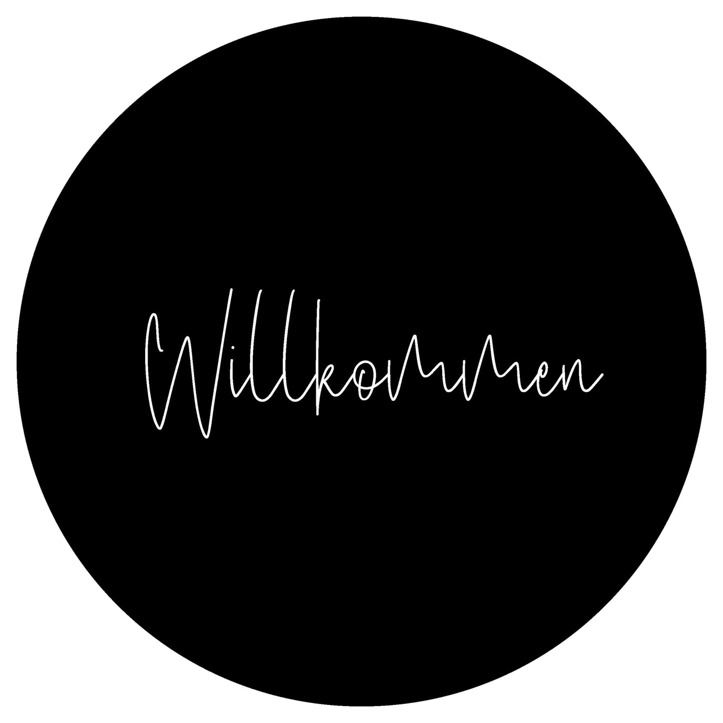Dekoboard "Willkommen" - dekoboards