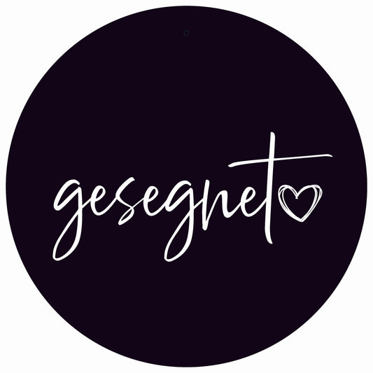 Dekoboard Mini "gesegnet"