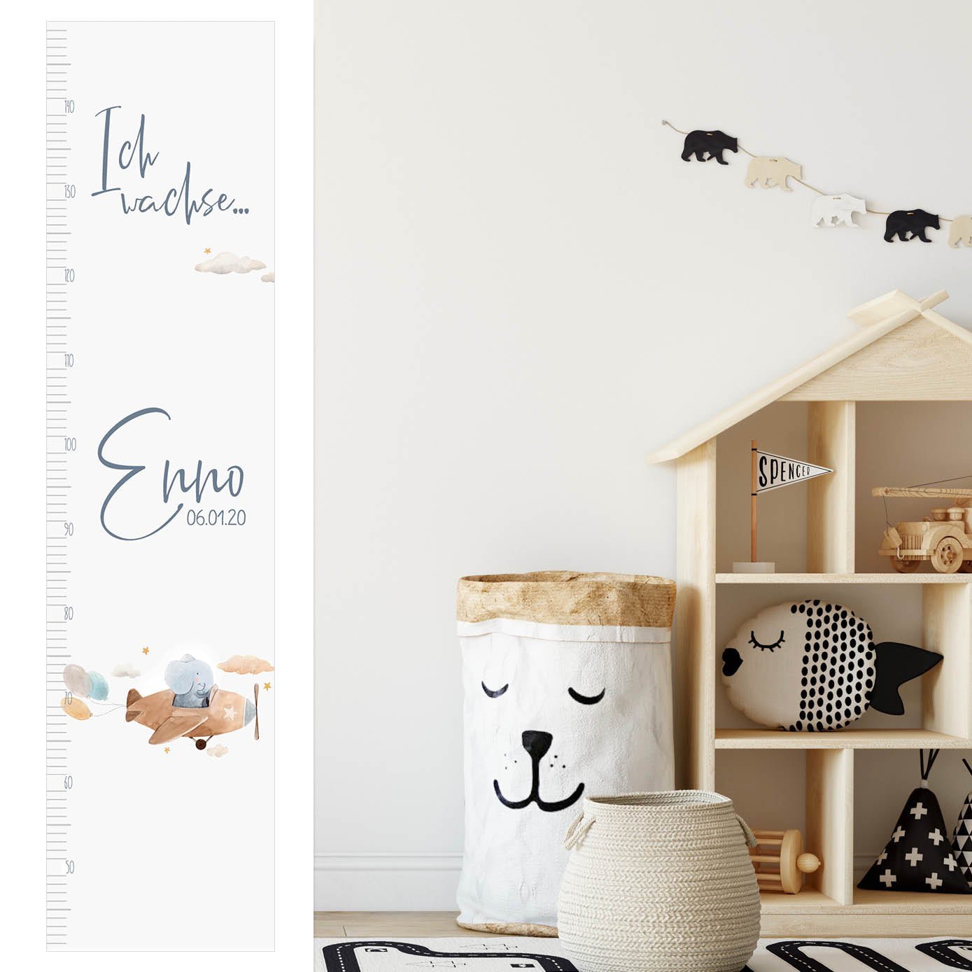 Kinder - Messleiste "Ballon" - dekoboards