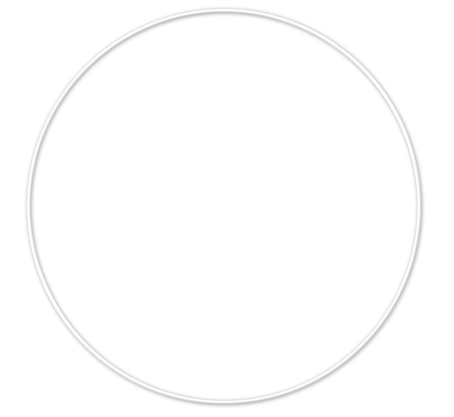 Metallring, Ø 40cm - dekoboards