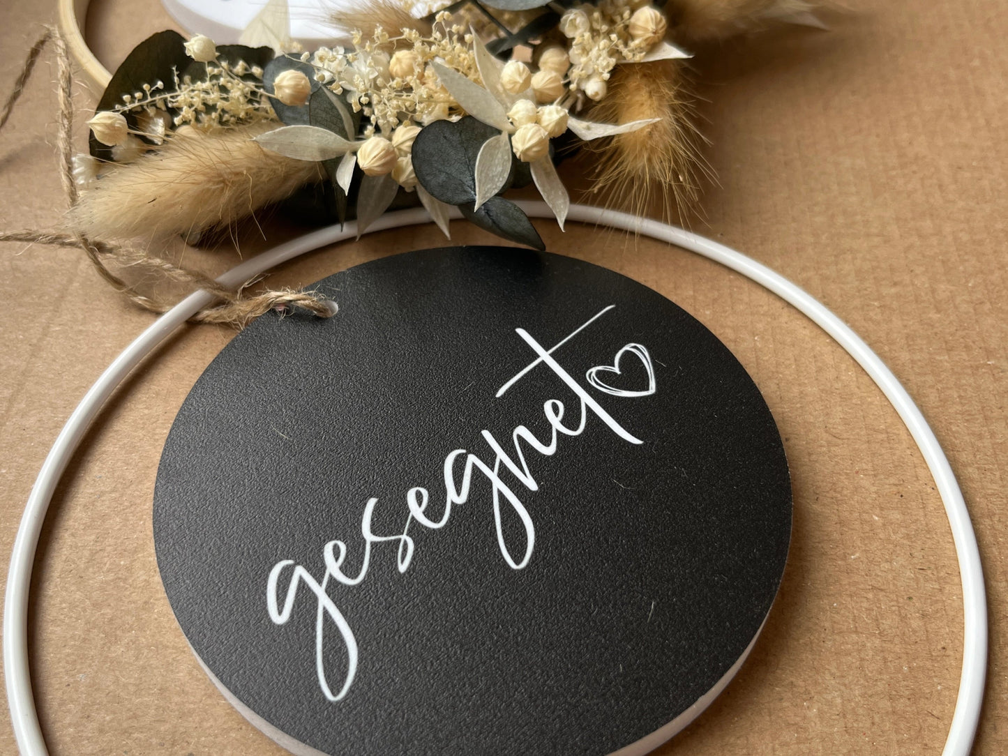 Miniboard "gesegnet" - dekoboards