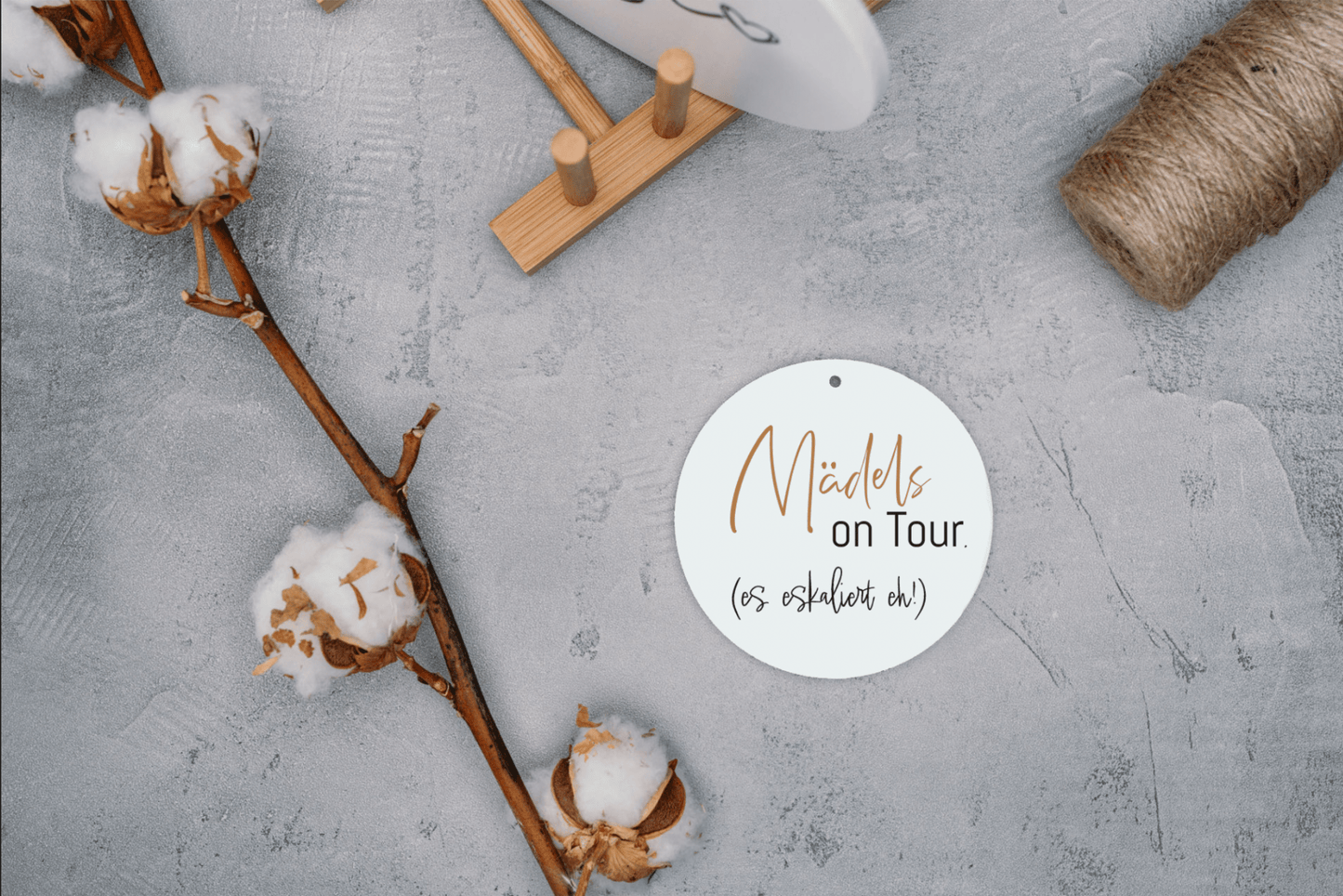 Miniboard "Mädels on Tour" - dekoboards