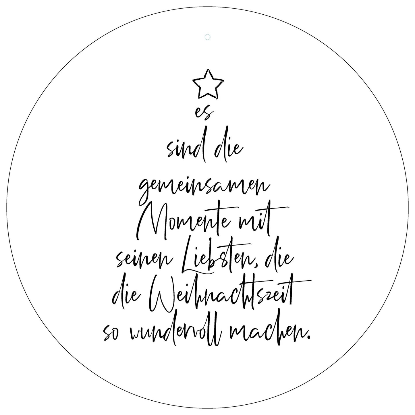 Miniboard "Weihnachtszeit" - dekoboards