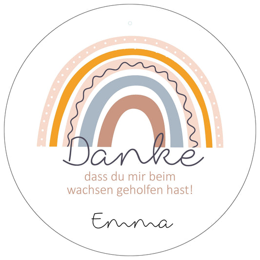 Personalisiertes Board "Danke, KITA" - dekoboards