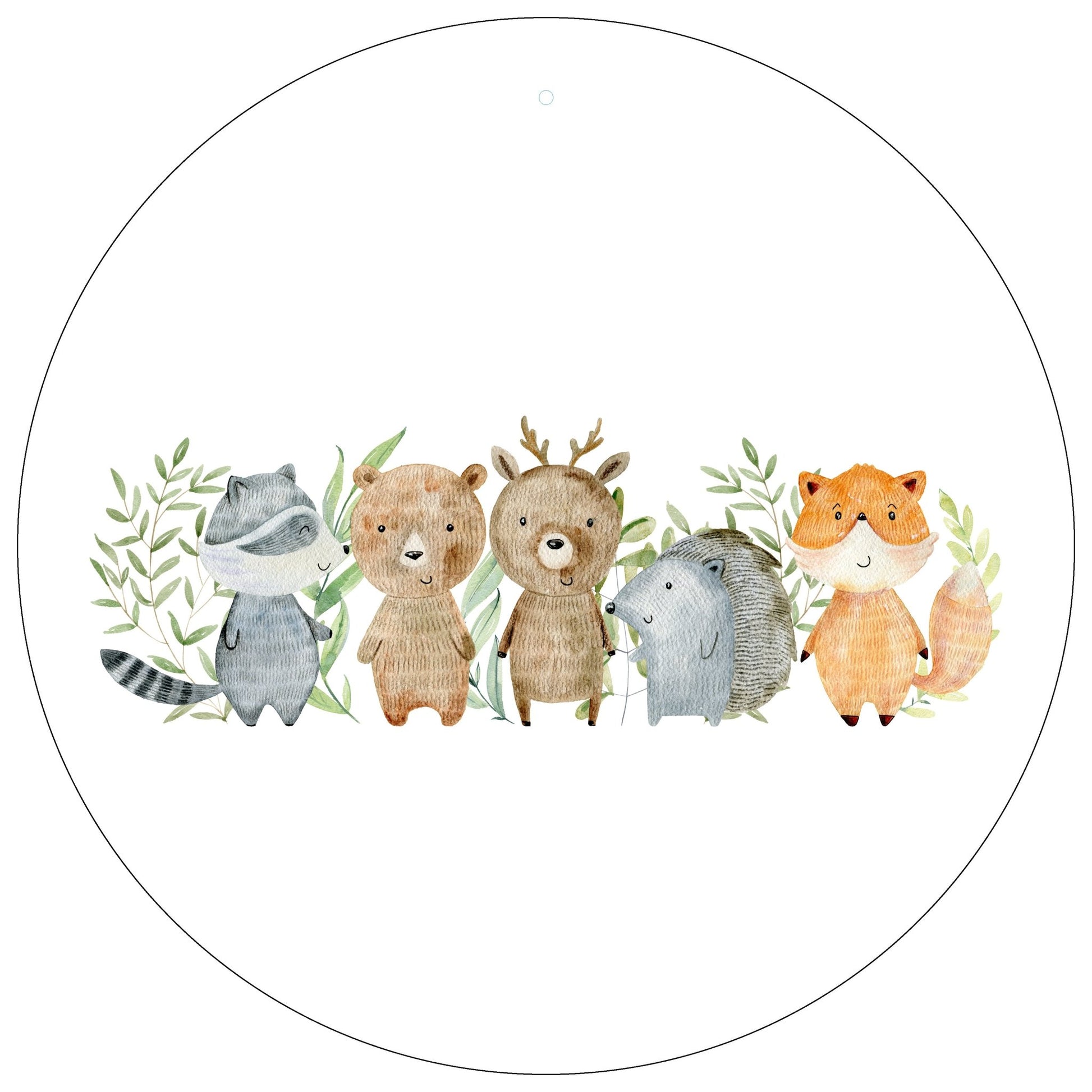 Personalisiertes Board, "Geburt, Tiere" - dekoboards