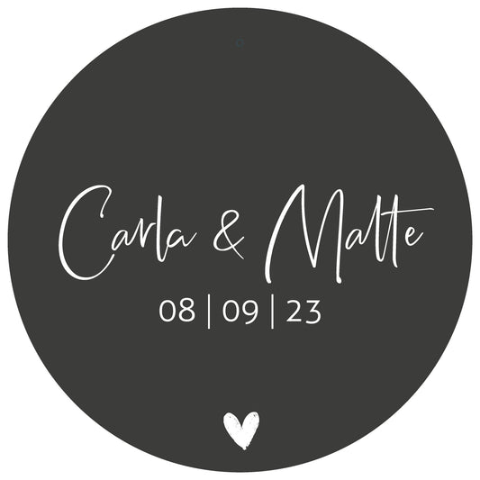 Personalisiertes Board "Hochzeit" - dekoboards