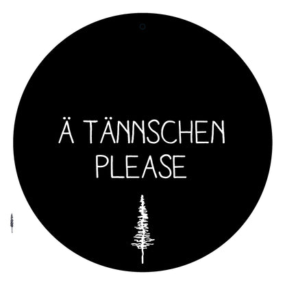 Dekoboard Mini "Ä Tännschen please"