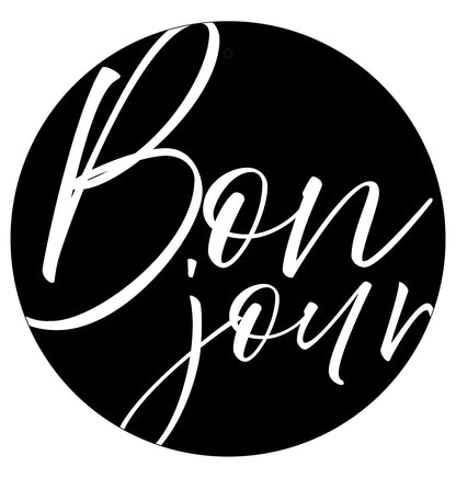 Dekoboard Mini "Bonjour"