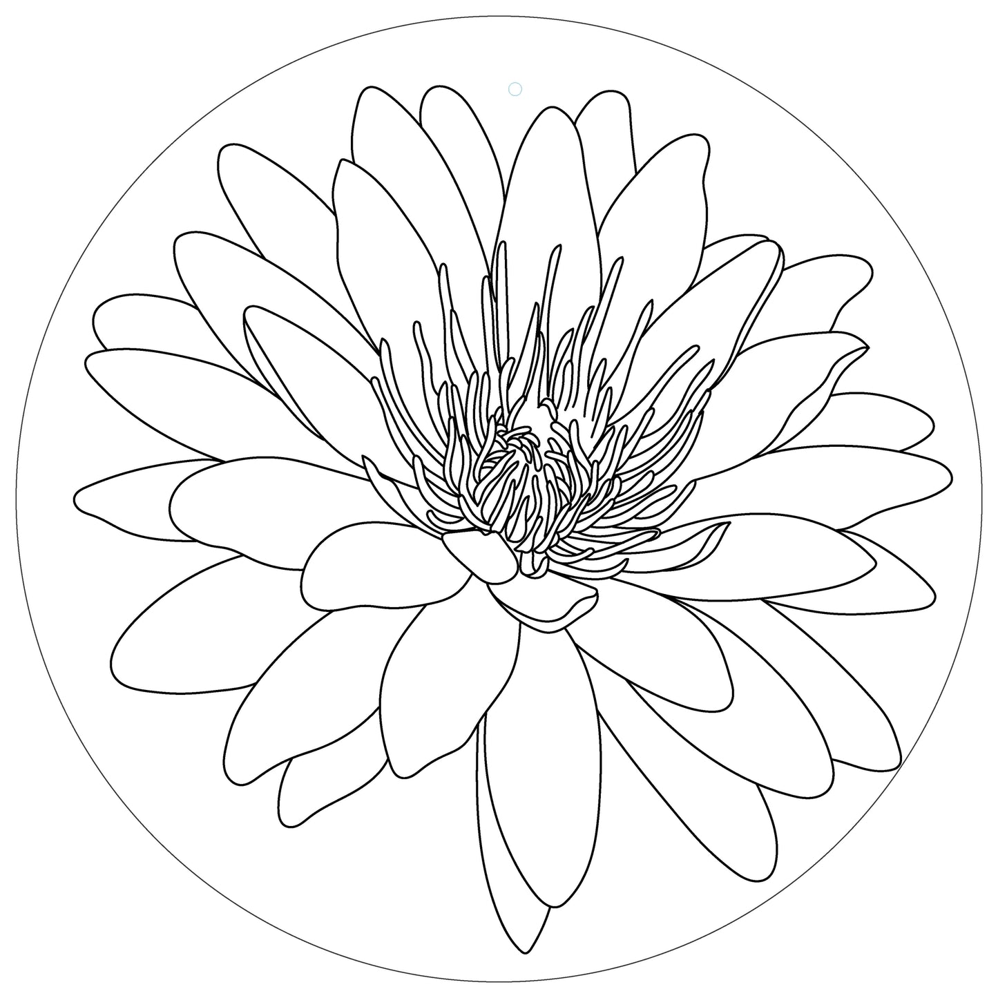 Dekoboard Mini "Flower