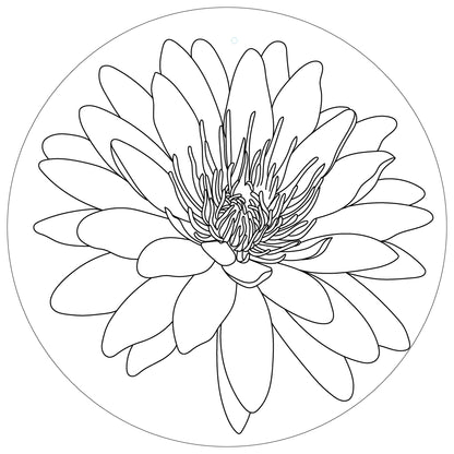 Dekoboard Mini "Flower