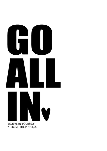 StandUpBoard "Go all in"