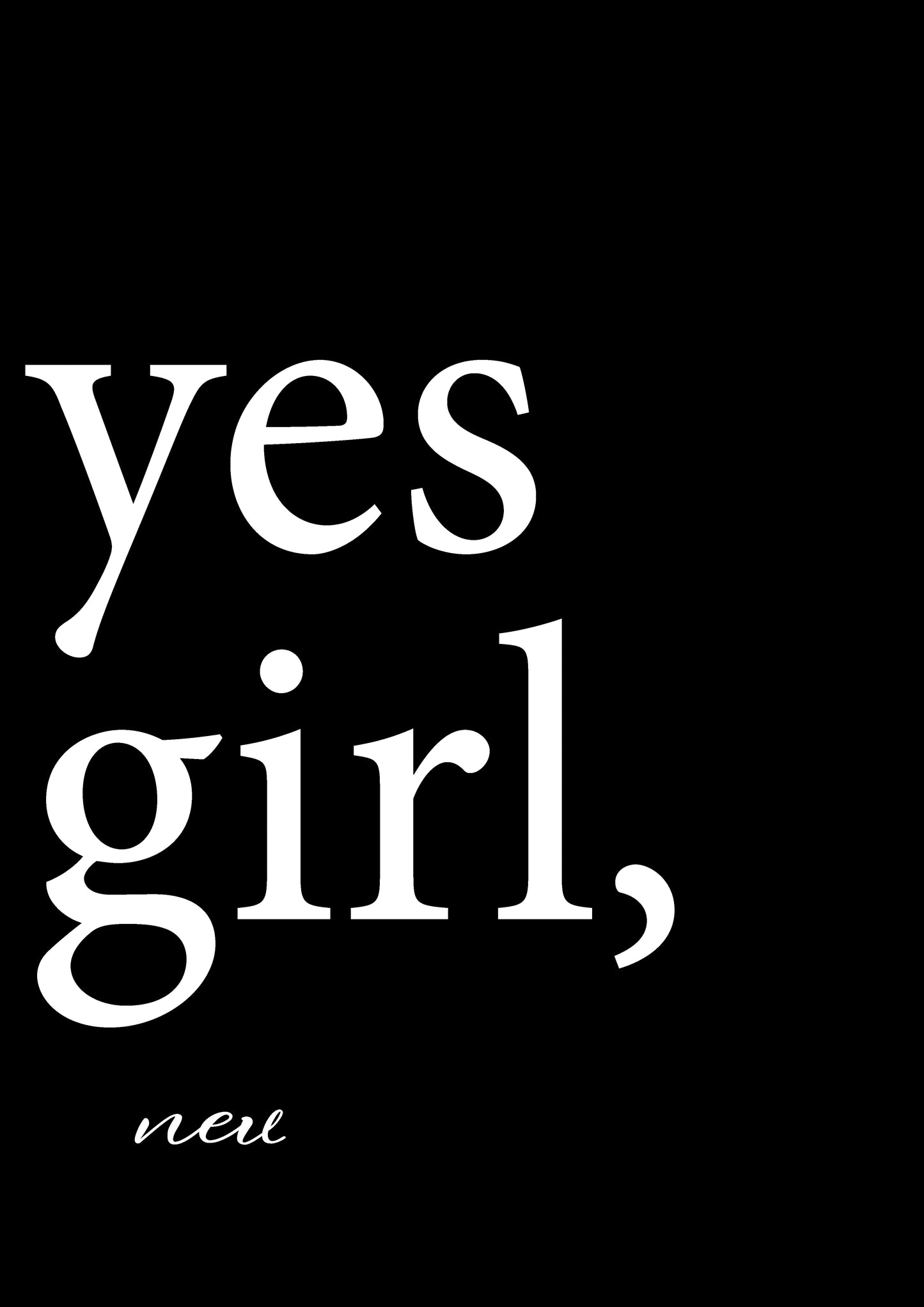 StandUpBoard "Yes girl, you can"