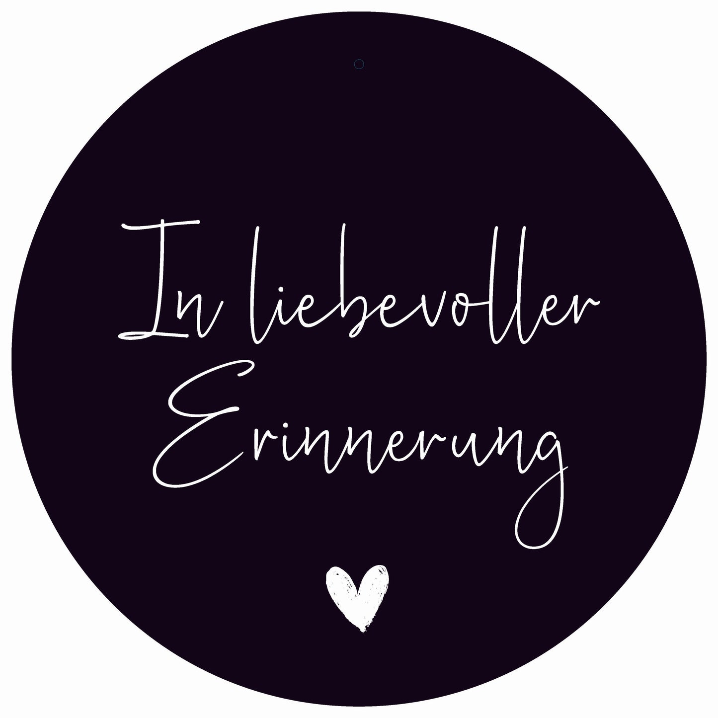 Dekoboard Maxi "In liebevoller Erinnerung"