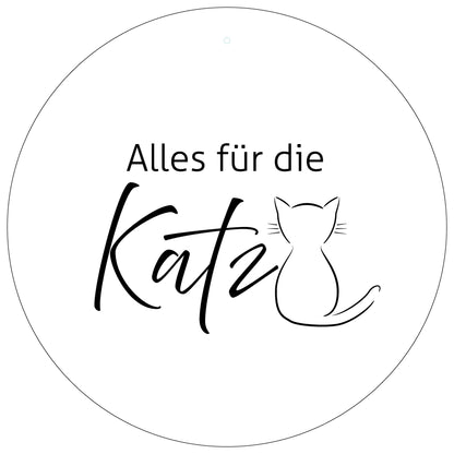 Aluboard "Alles für die Katz" - dekoboards