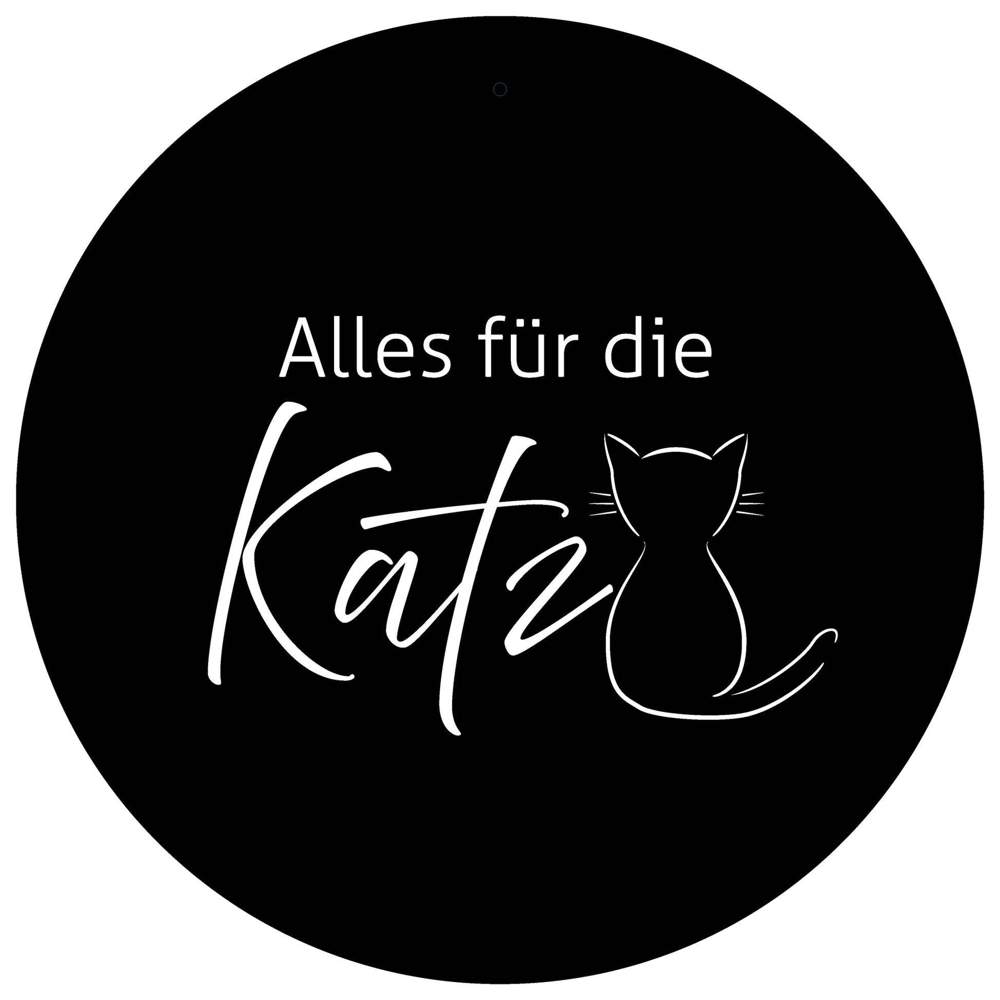 Aluboard "Alles für die Katz" - dekoboards