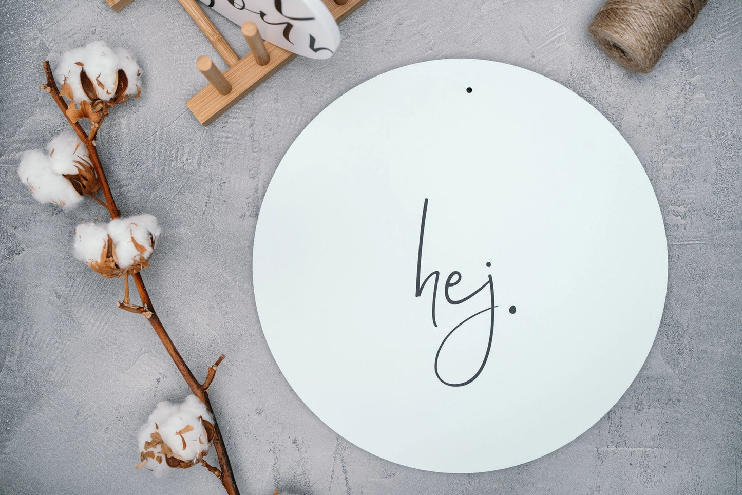 Aluboard "hej" - dekoboards