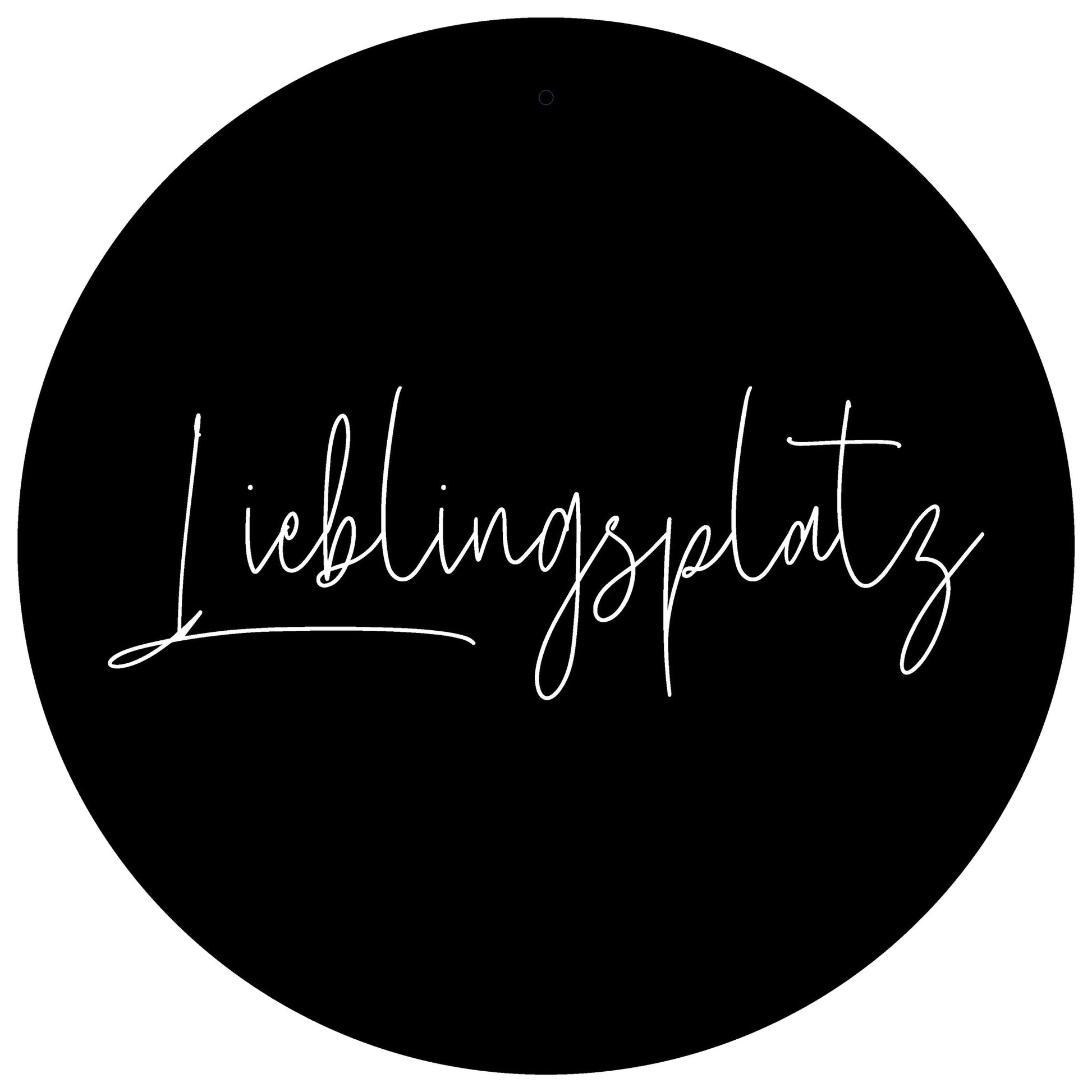 Aluboard "Lieblingsplatz"  - dekoboards