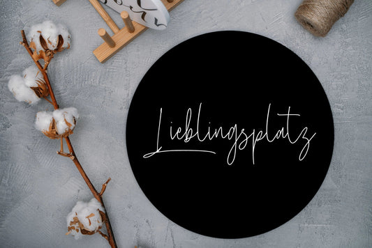 Aluboard "Lieblingsplatz"  - dekoboards