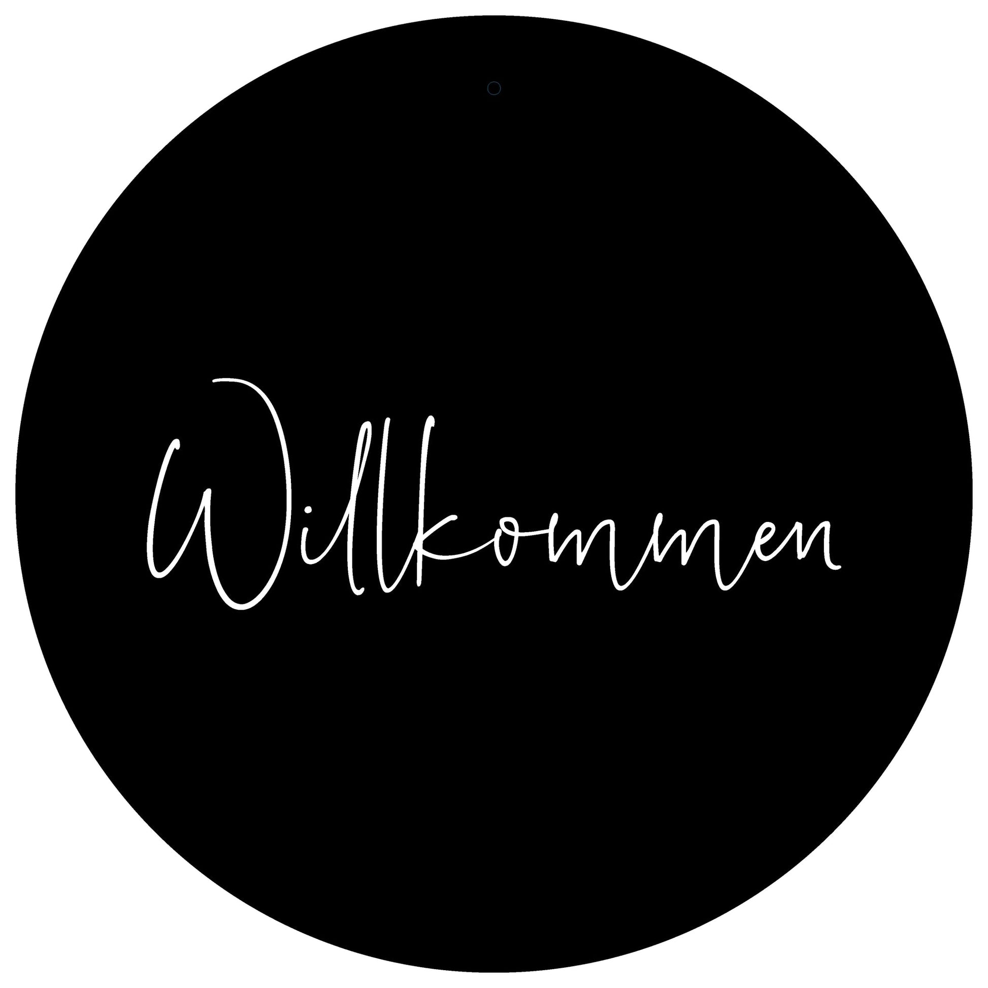 Aluboard "Willkommen"  - dekoboards