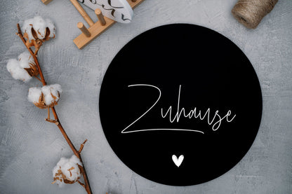 Aluboard "Zuhause" - dekoboards