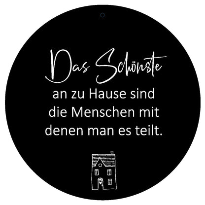 Dekoboard "Das Schönste an zu Hause" - dekoboards