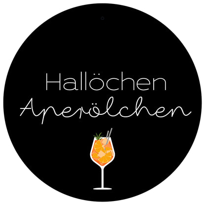 Dekoboard "Hallöchen Aperölchen" - dekoboards