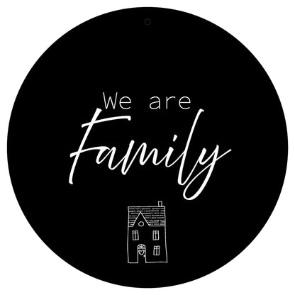 Dekoboard "We are family" - dekoboards