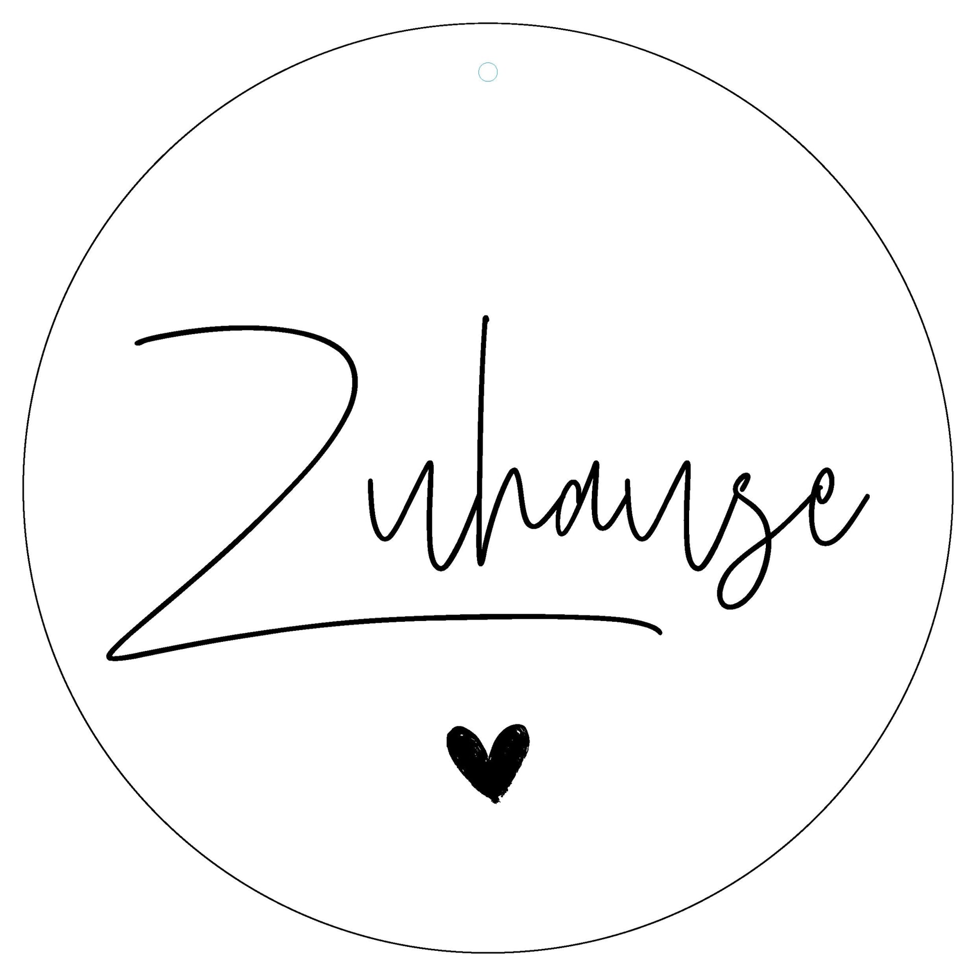 Dekoboard "Zuhause" - dekoboards