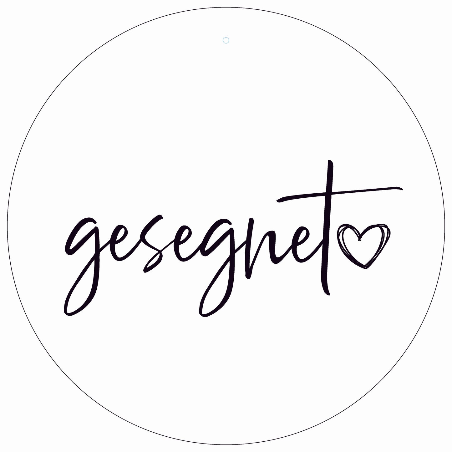 Dekoboard Maxi "gesegnet"