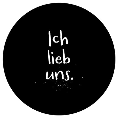 Dekoboard Midi "Ich lieb uns"