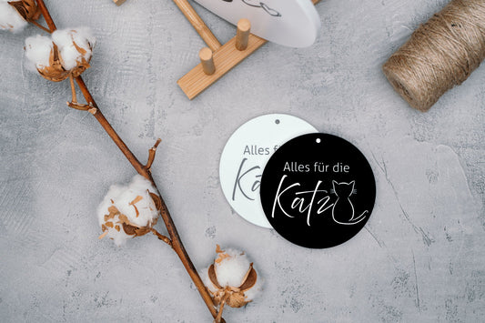 Miniboard "Alles für die Katz"  - dekoboards