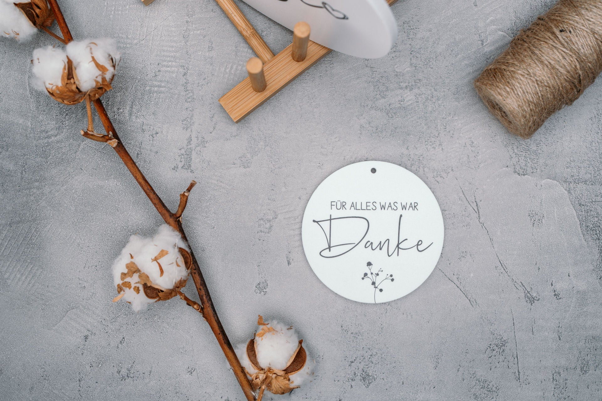 Miniboard "Danke" - dekoboards