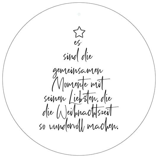 Miniboard "Weihnachtszeit" - dekoboards