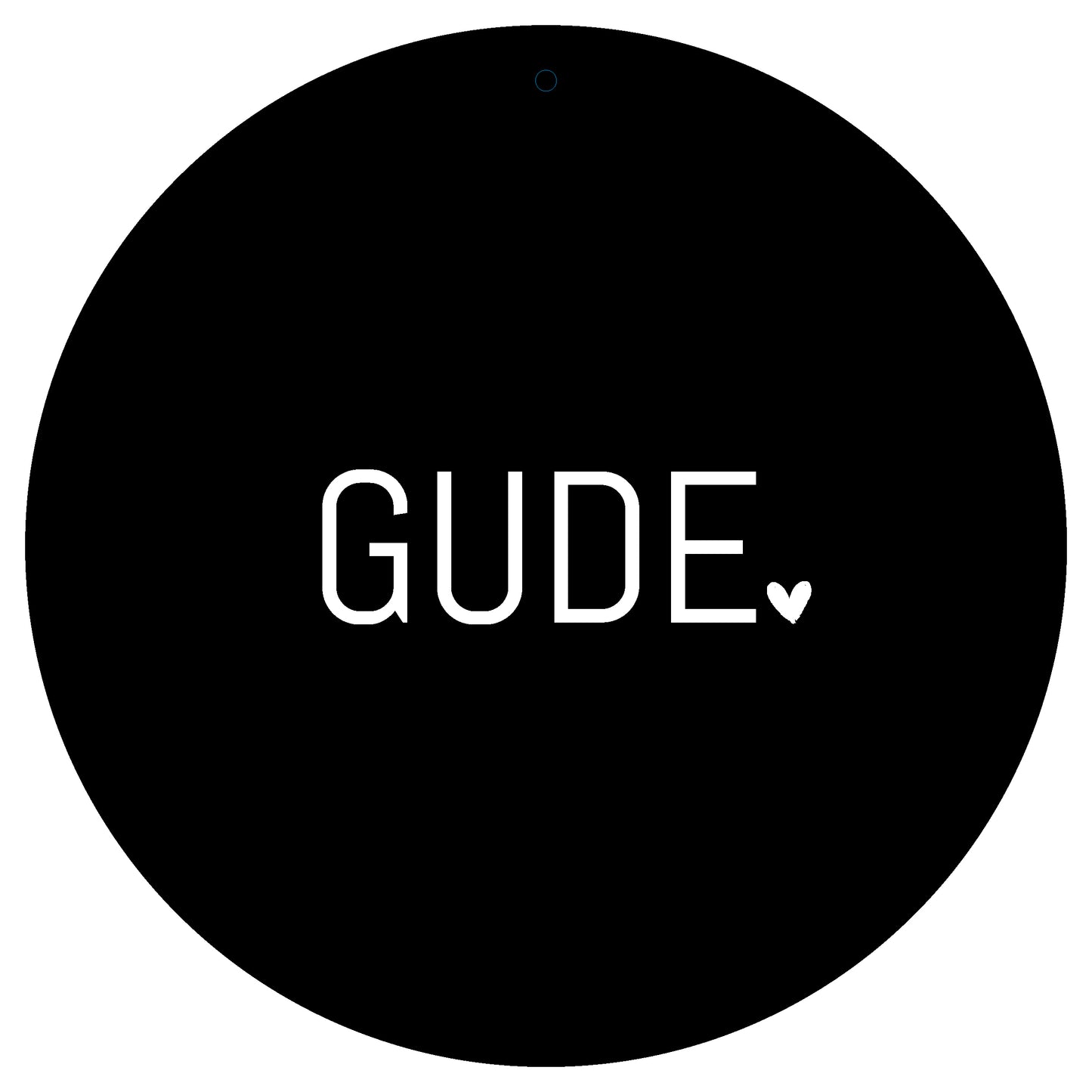 Dekoboard Mini "Gude."