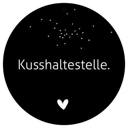 Dekoboard Midi "Kusshaltestelle"