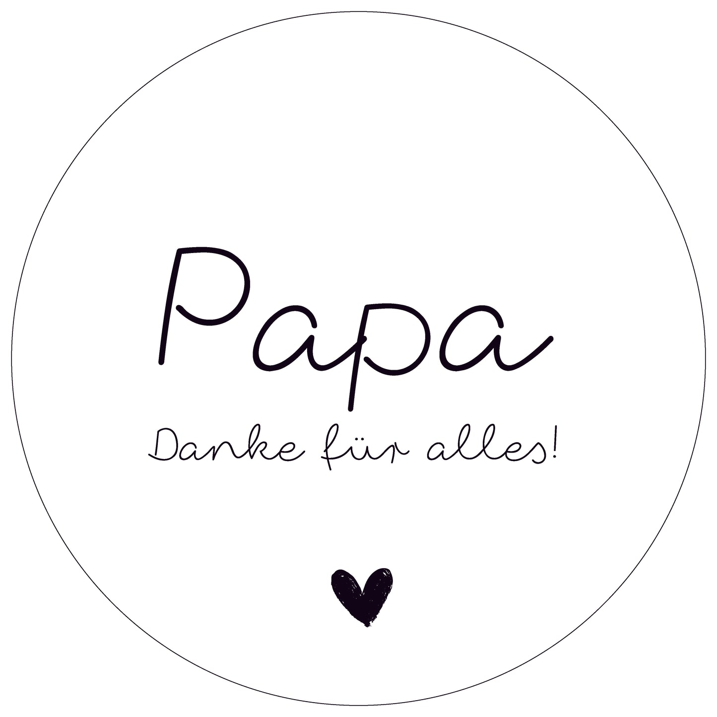 Dekoboard Maxi "Papa - Danke für Alles"