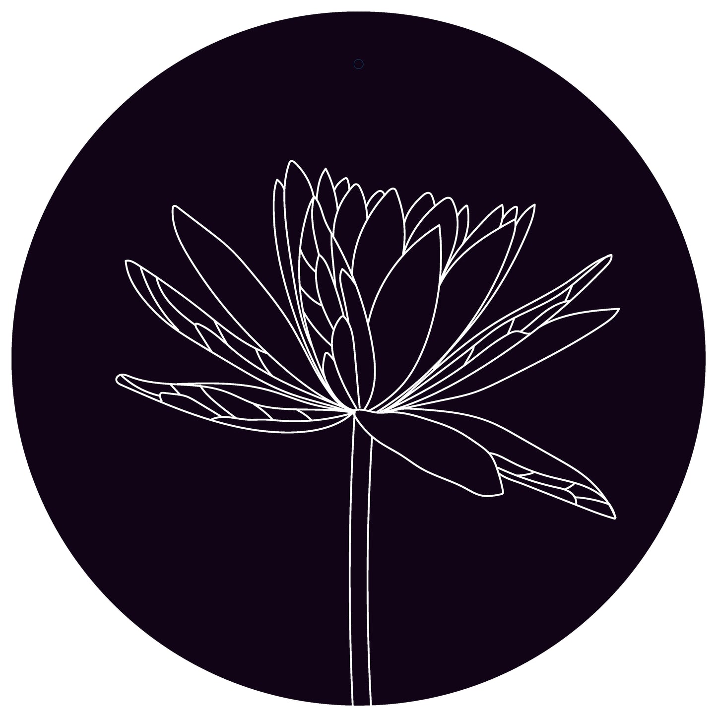 Dekoboard Maxi "Single Flower"