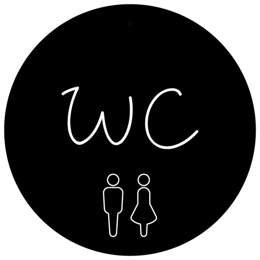 Dekoboard Mini "WC"